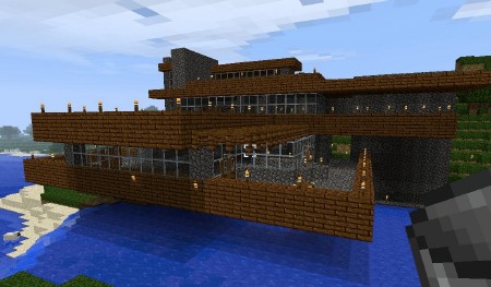 Minecraft House on Thread  Minecraft