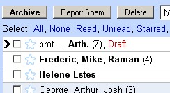 Gmail Arrow of Mystery