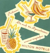 Hilton Hotels polynesian menu