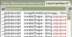 Lingo ScriptHelper