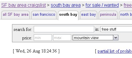 Mountain View Craigslist